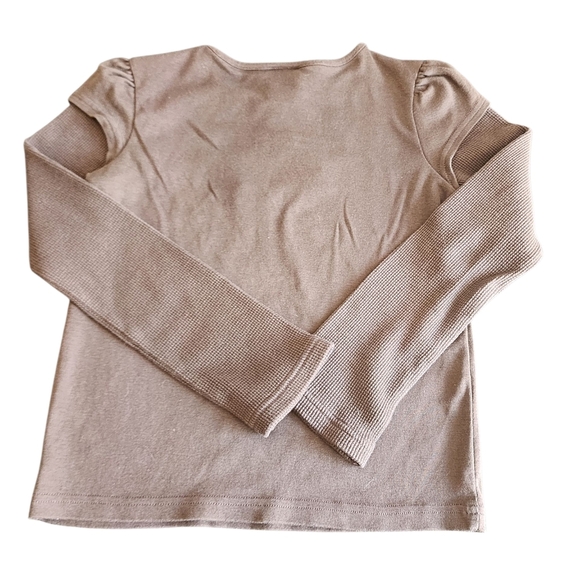 Gymboree Brown Top with Pink Cake Design - Picture 3 of 10